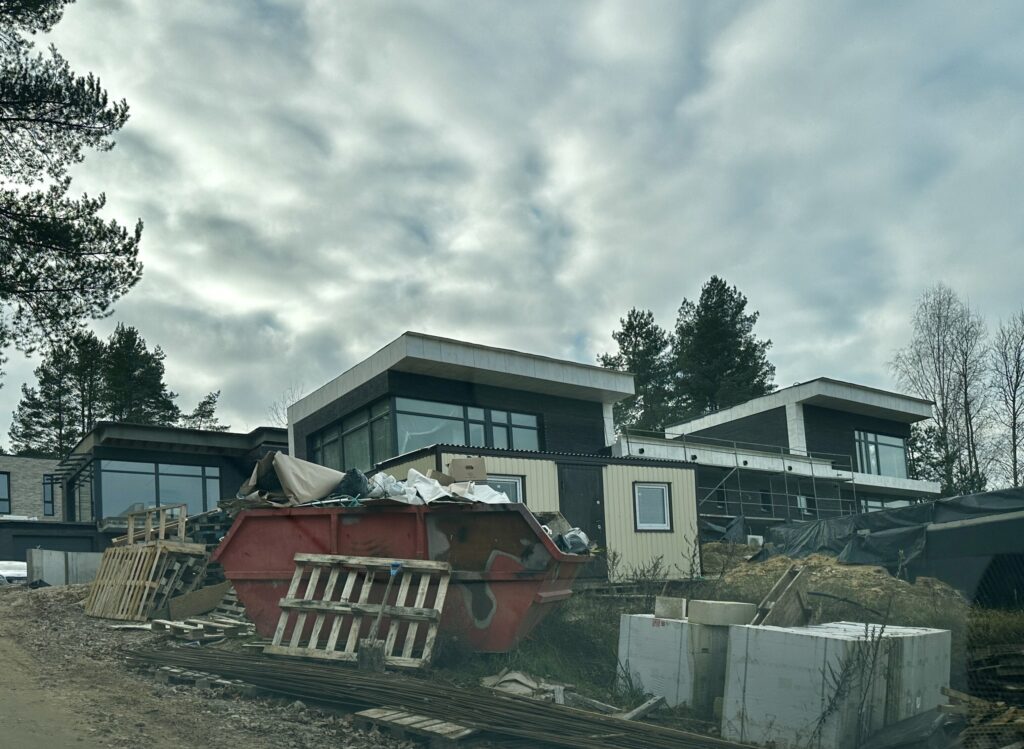 Terasų g. 21 (Terasų g. 21) - Row housing - construction photos