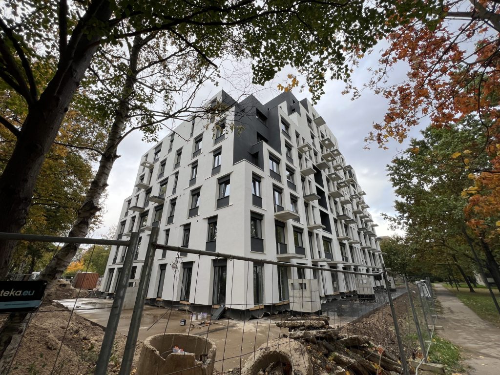 Batumis ( V. Krėvės pr. 20B) - Multi apartment - construction photos