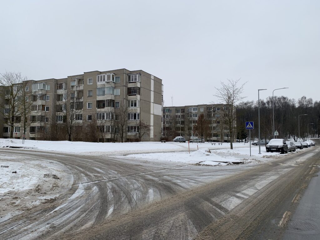 L. Giros g. dviračių takas (L. Giros g.) - Bike path - construction photos