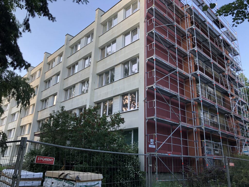 Studentų g. 45 (Studentų g. 45) - Multi apartment - construction photos