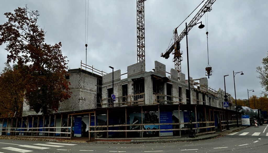 PAUPYS 10 etapas (Aukštaičių g. 31) - Multi apartment - construction photos