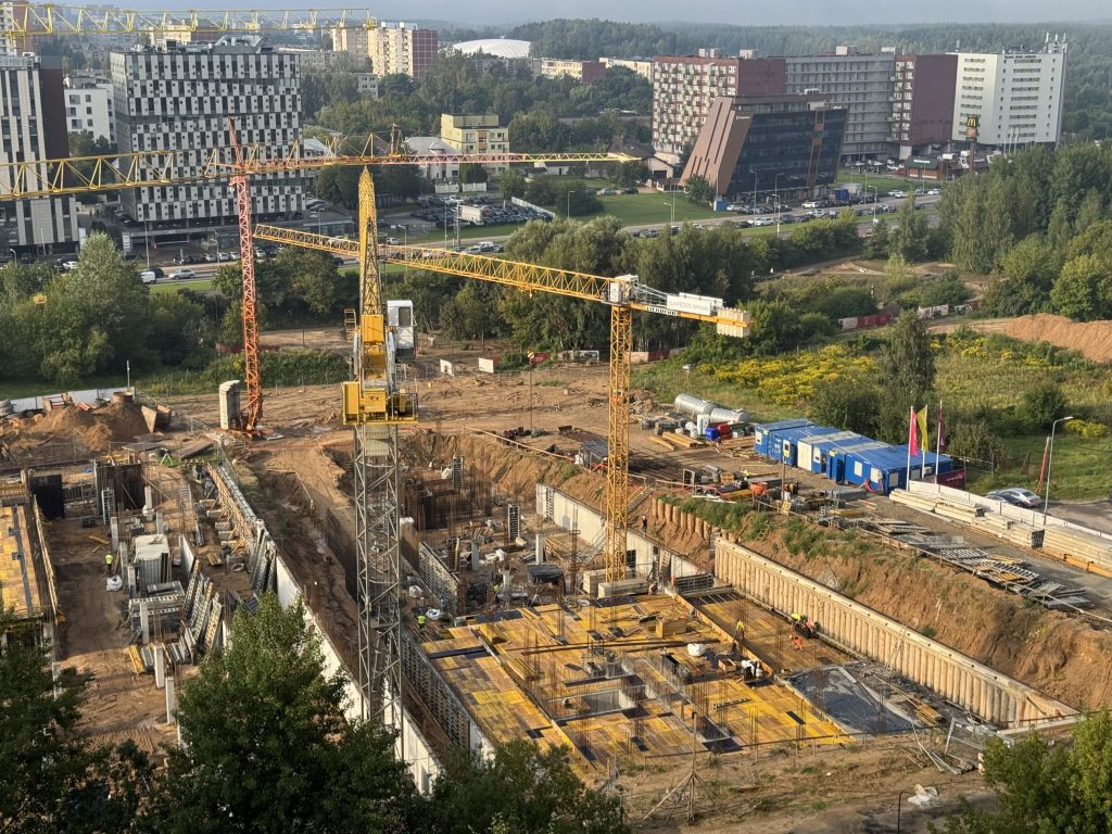 Romeo ir Džiuljeta (Juozo Rutkausko g. 7) - Multi apartment - construction photos