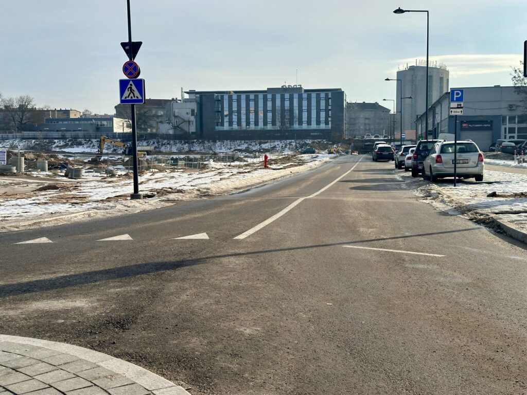 Geležinio Vilko g. 2 gatvės (Geležinio Vilko g. 2) - Street - construction photos