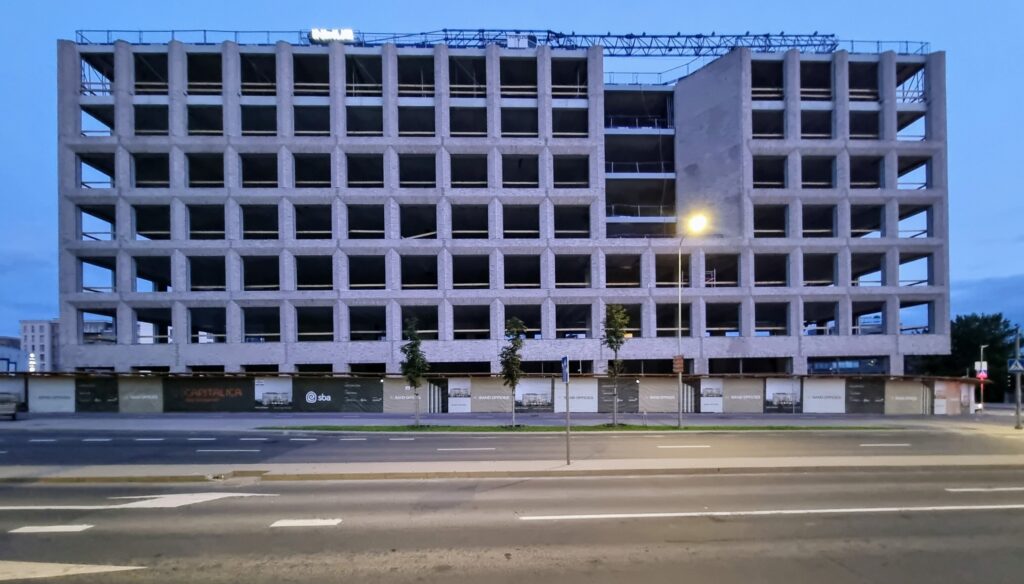 Sand Offices (Žalgirio g. 114) - Office center - construction photos