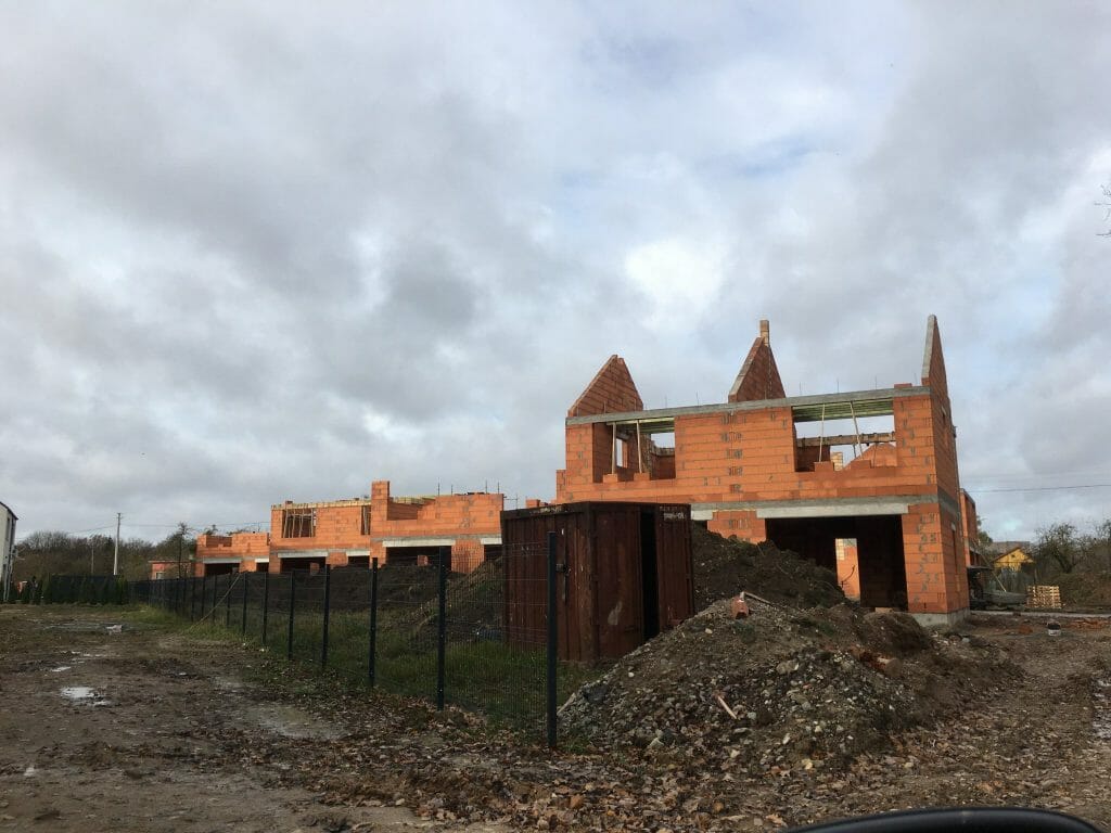 Stirnų namai (Stirnų g. 70) - Private house community - construction photos