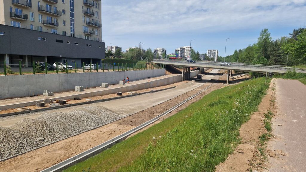 Smalinės g. tęsinys (Smalinės g.) - Bike path, Street - construction photos