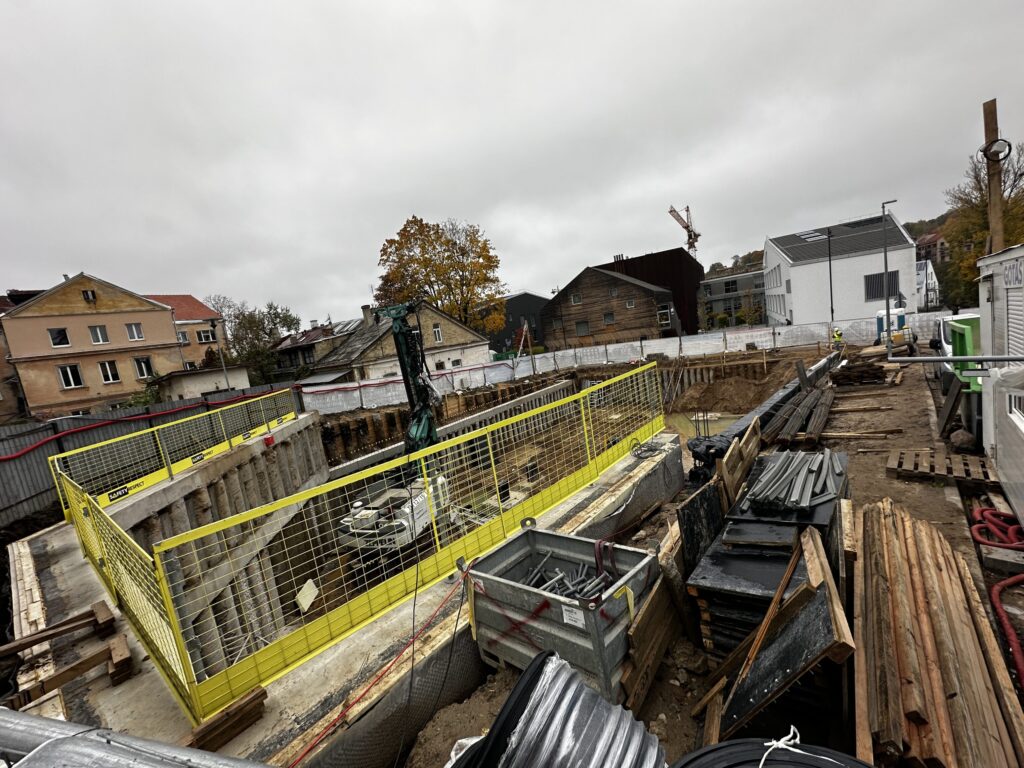 PAUPYS 9 etapas (Paupio g. 33) - Multi apartment - construction photos