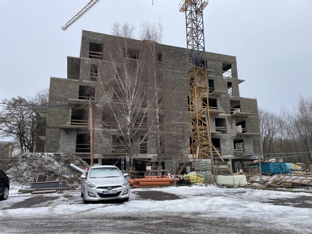 Šilainių Naujakuriai (Naujakurių g. 72) - Multi apartment - construction photos