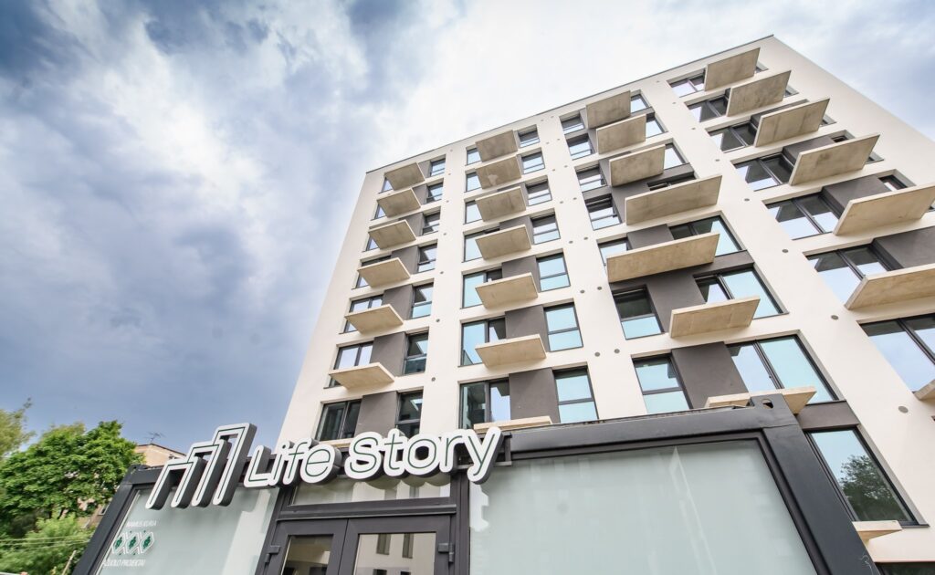 Life Story 3 etapas (Taikos pr. 57) - Multi apartment - construction photos