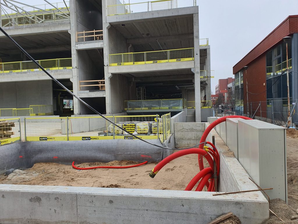 PC PIKAS (Ukmergės g. 221) - Shopping center - construction photos