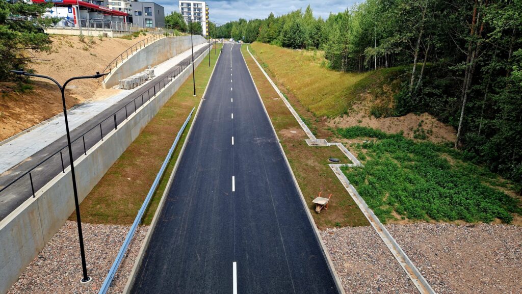 Smalinės g. tęsinys (Smalinės g.) - Bike path, Street - construction photos
