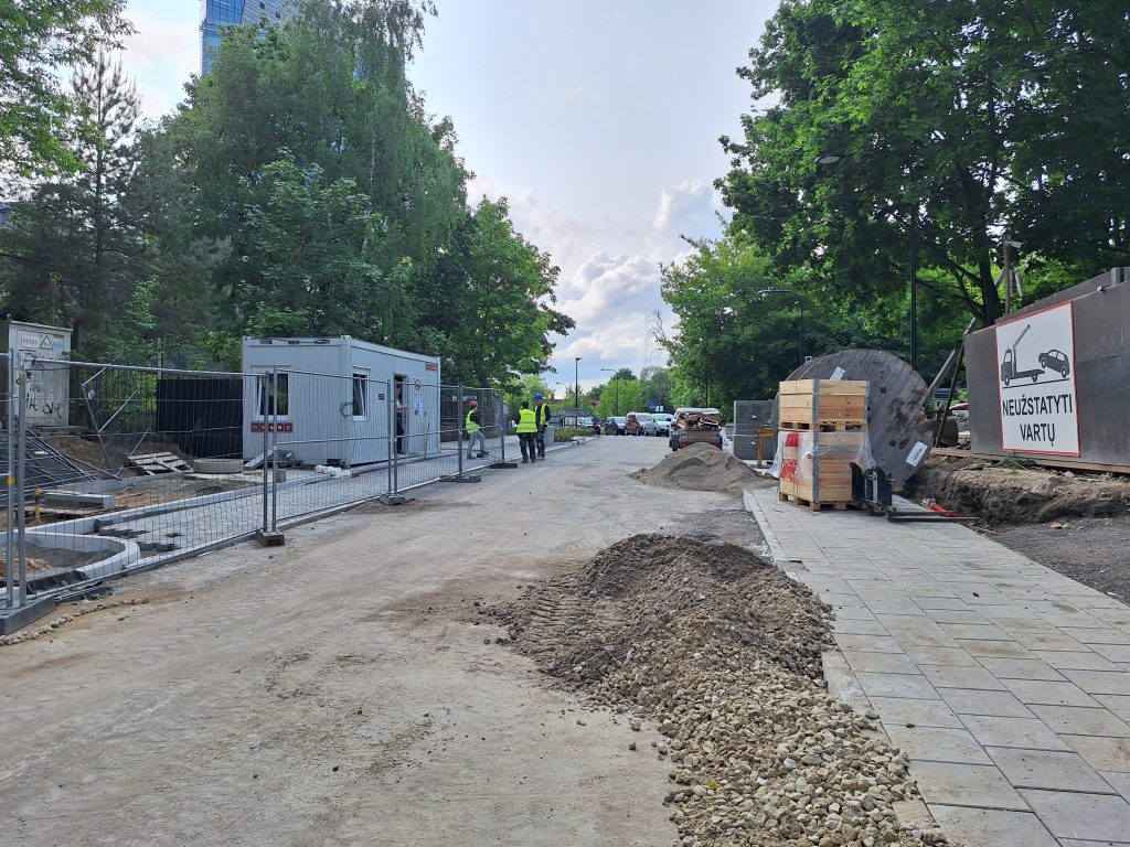 Krokuvos g. nuo Giedraičių g. iki Kalvarijų g. (Krokuvos g.) - Street - construction photos
