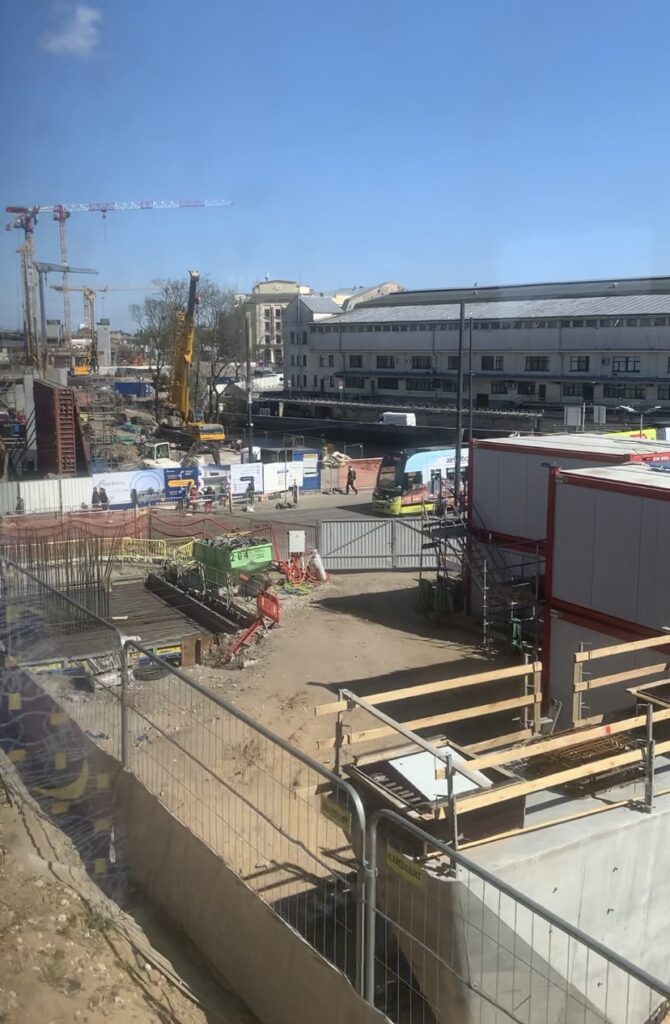 Labiekārtojums no Prāgas ielas līdz Pilsētas kanālam (Prāgas iela 2) - Railroad - construction photos
