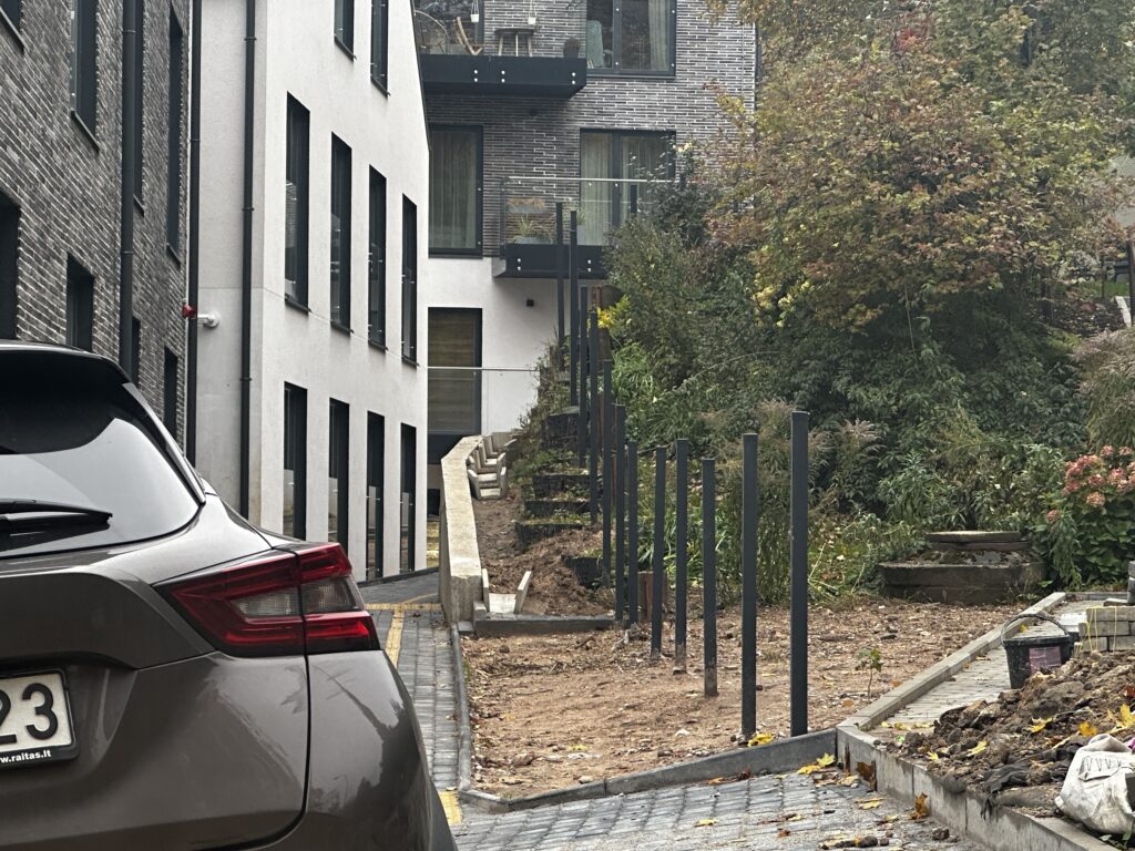 Andrum renesansas (Kreivasis skg. 4) - Multi apartment - construction photos