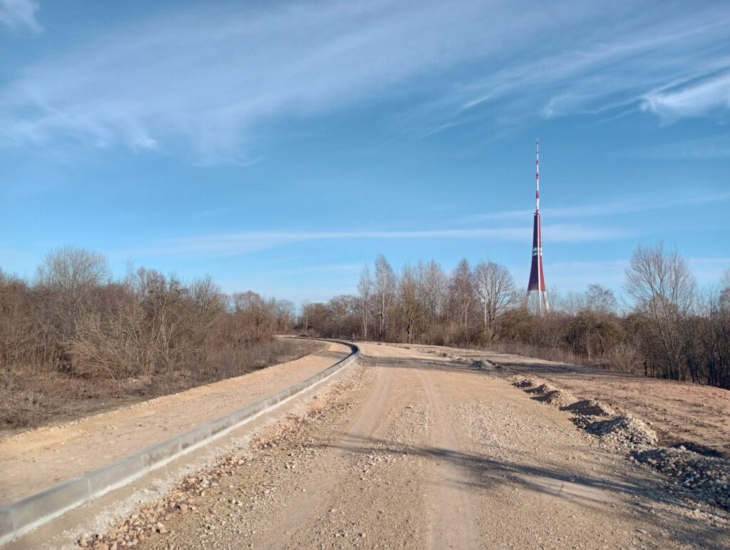 Jaunas un Laivu ielas izbūve Lucavsalā (Laivu iela) - Tee - ehituse fotod