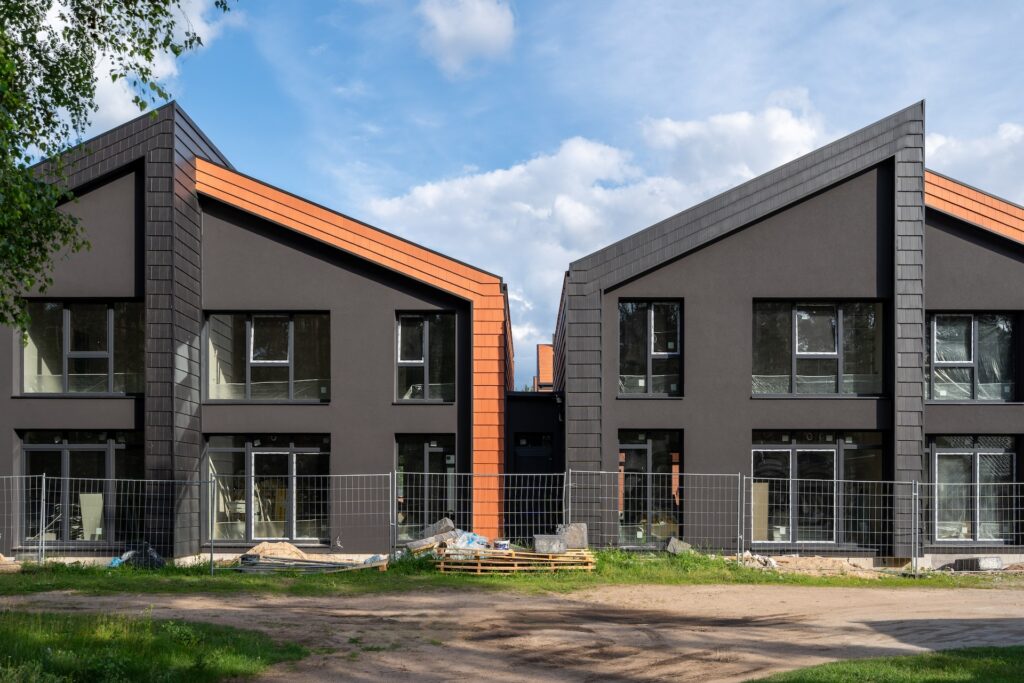 For-rest (Meiriškių g. 25) - Sublokuoti namai - statybų nuotraukos