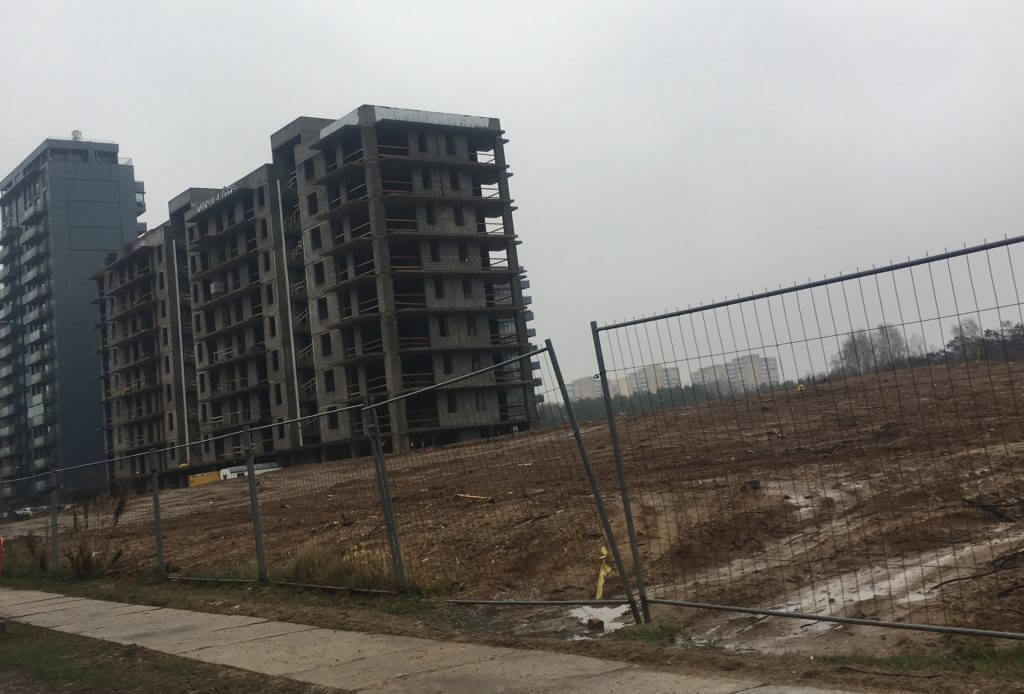 Trinapolio namai 1 etapas (Trinapolio g. 3) - Multi apartment - construction photos