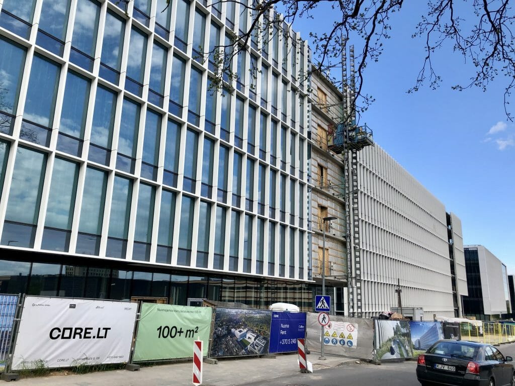 CORE (Ukmergės g. 126) - Office center - construction photos