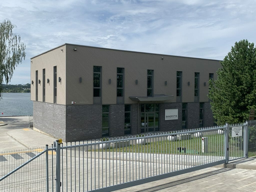 Lampėdžių irklavimo bazė (Gervių g. 5) - Sports arena - construction photos