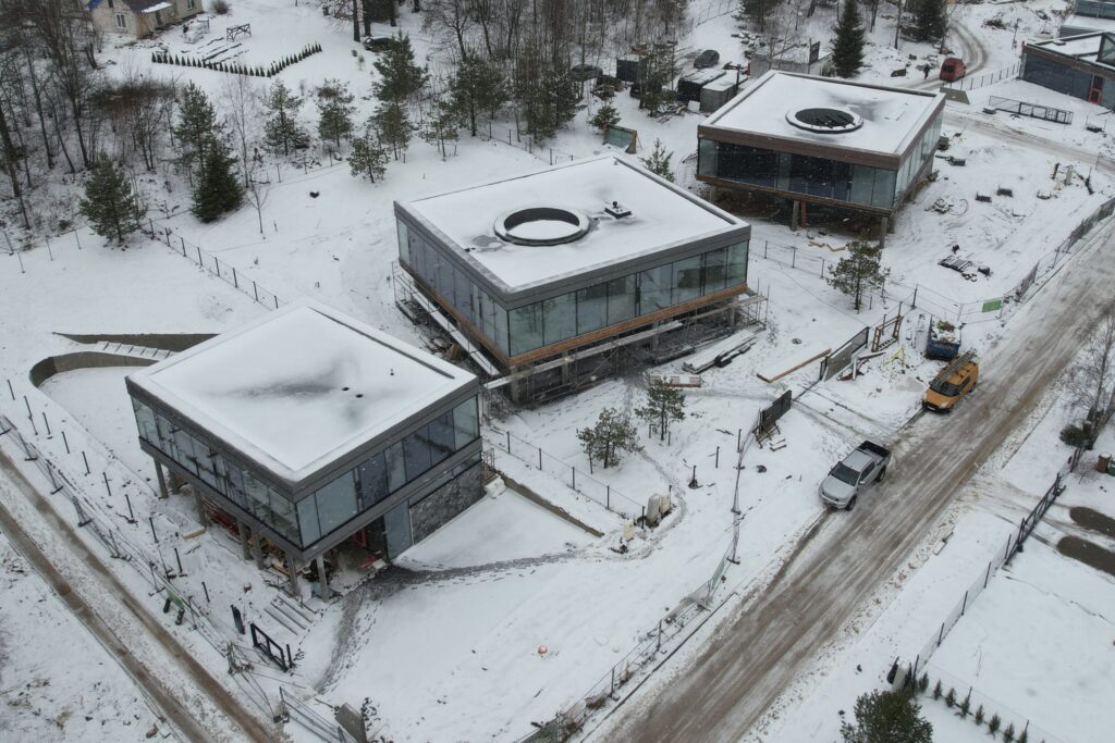 Ro16 (S. Lozoraičio g. 17A, 15C, 15B, 15, 23, 25, 25B, 25D) - Private house community - construction photos