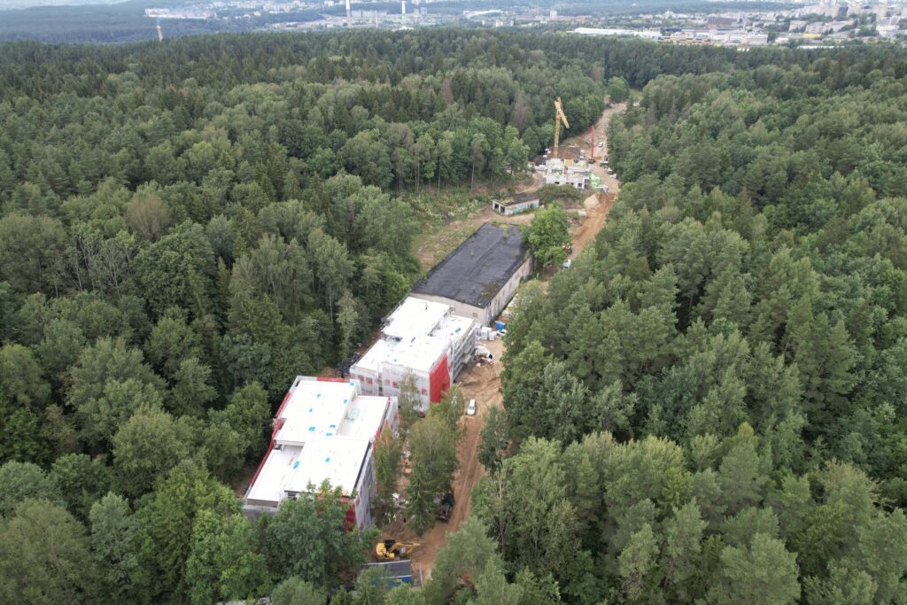 Kerų kerai 1 etapas (Paukščių takas) (Bartų g. 2) - Multi apartment - construction photos