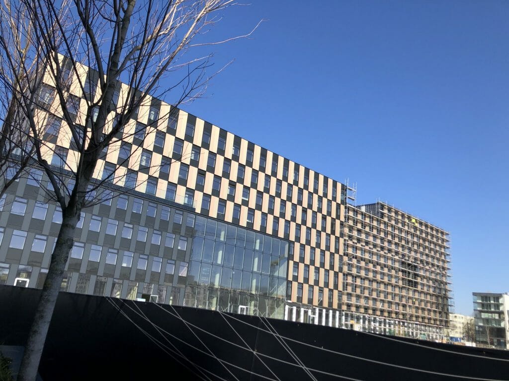 Business Stadium North (Rinktinės g. 3) - Verslo centras - statybų nuotraukos