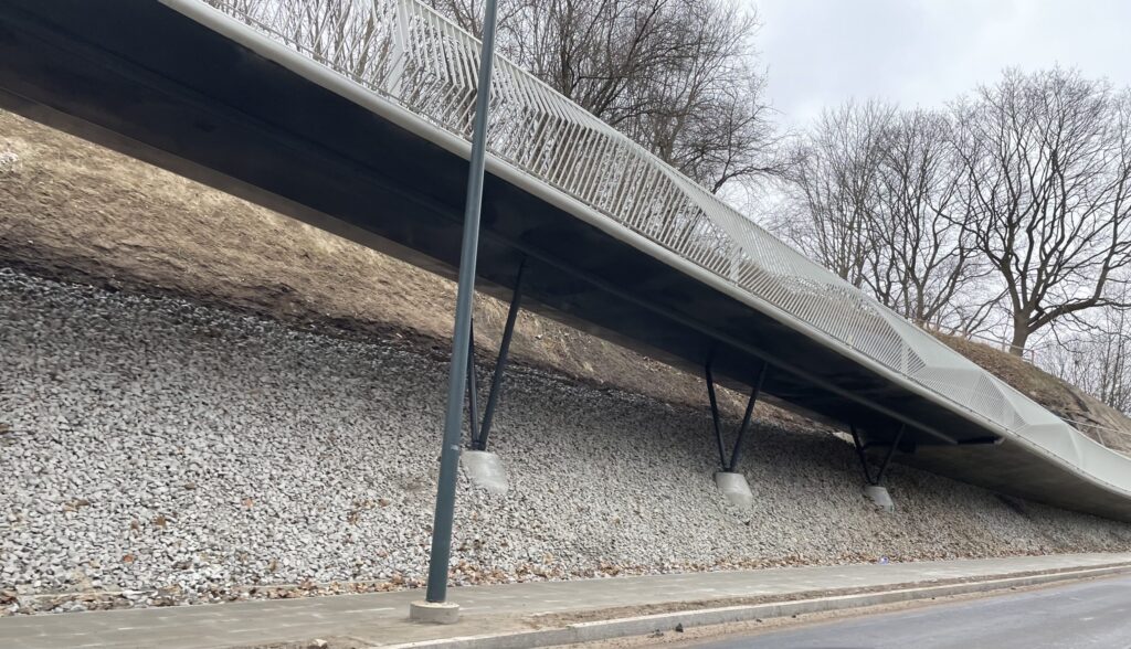 Tauro kalno parkas (V. Mykolaičio-Putino g.) - Park - construction photos