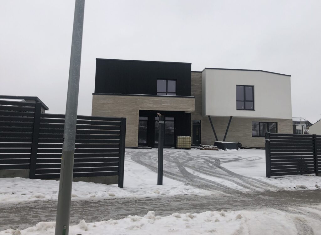 Armėnų namai (Armėnų g. 2, 14, 19 / Savičiūnų g. 3, 5, 7) - Row housing - construction photos