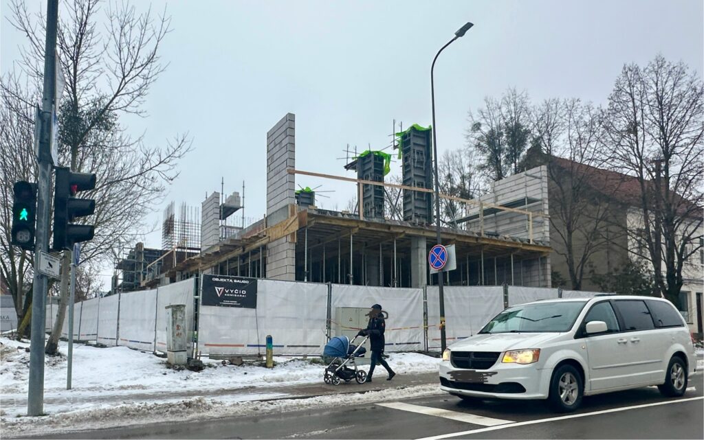 Veiverių g. 90 (Veiverių g. 90) - Office center - construction photos