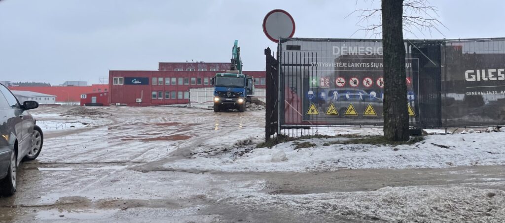 Aerocity Dariaus ir Girėno g. 40 (Dariaus ir Girėno g. 40) - Office center, Sports arena - construction photos