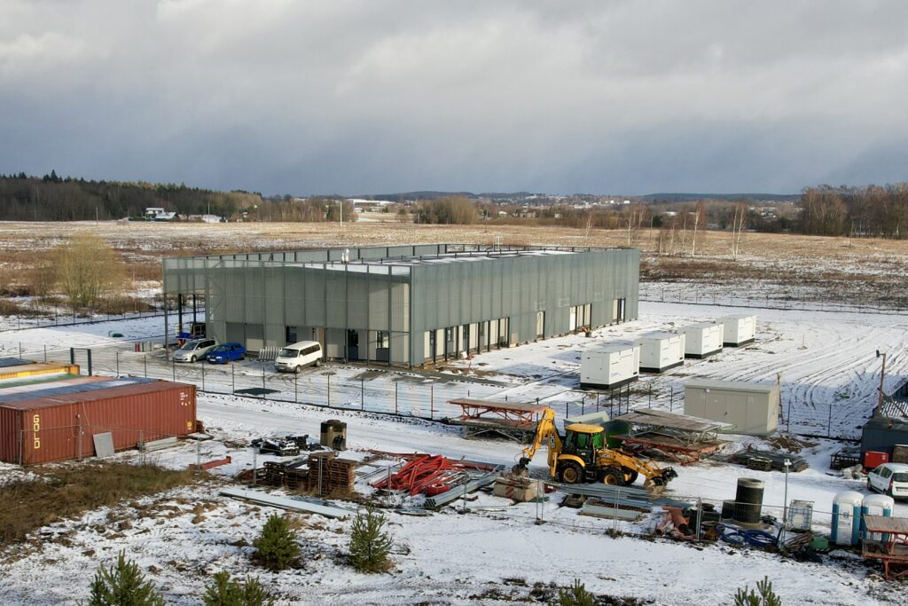 LRTC duomenų centras DC4 (Paliepių g. 3) - Data center - construction photos