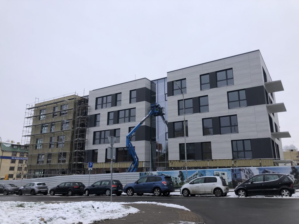 Kapsų 19A (Kapsų g. 19A) - Multi apartment - construction photos