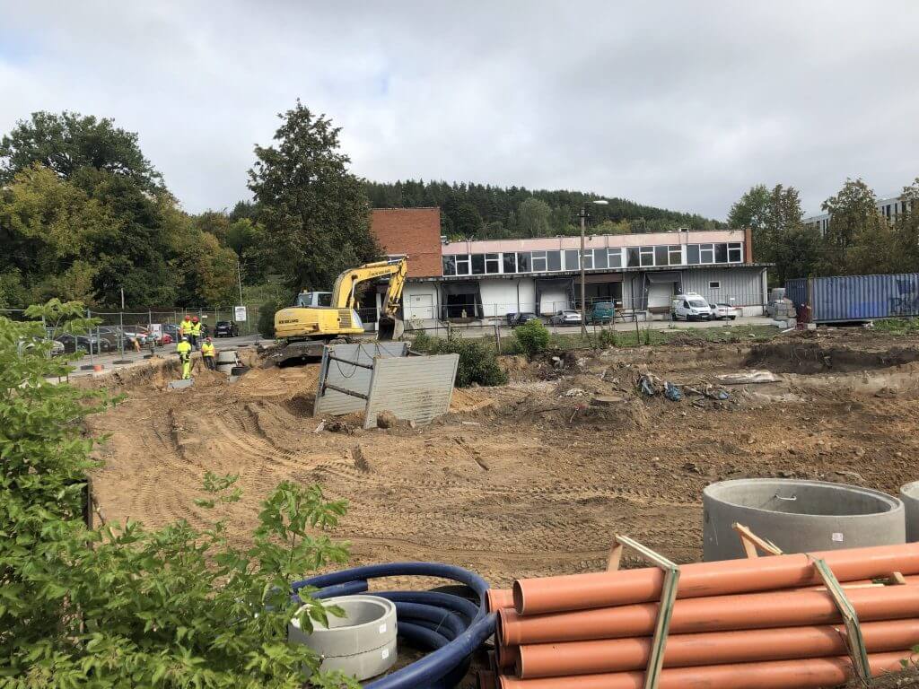 CORE (Ukmergės g. 126) - Office center - construction photos