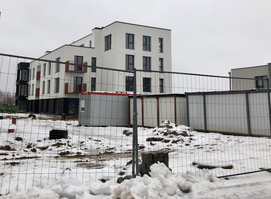 Moldovos 18 (Moldovos g. 18) - Multi apartment - construction photos