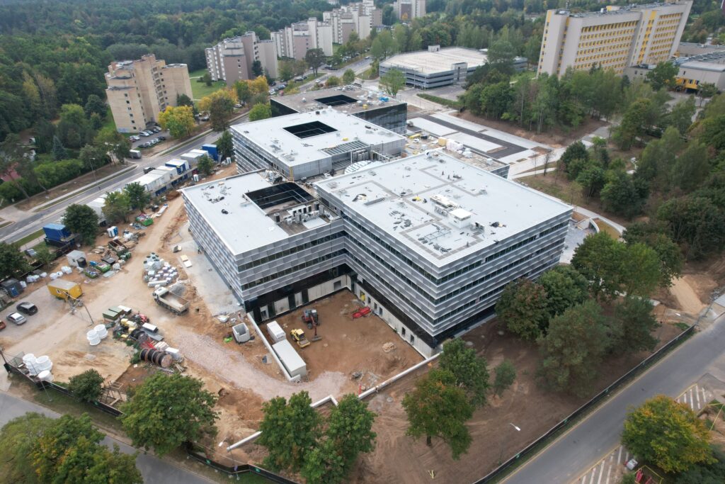 VU Medicinos fakultetas (Žaliųjų Ežerų g. 2) - Kõrgkool - ehituse fotod