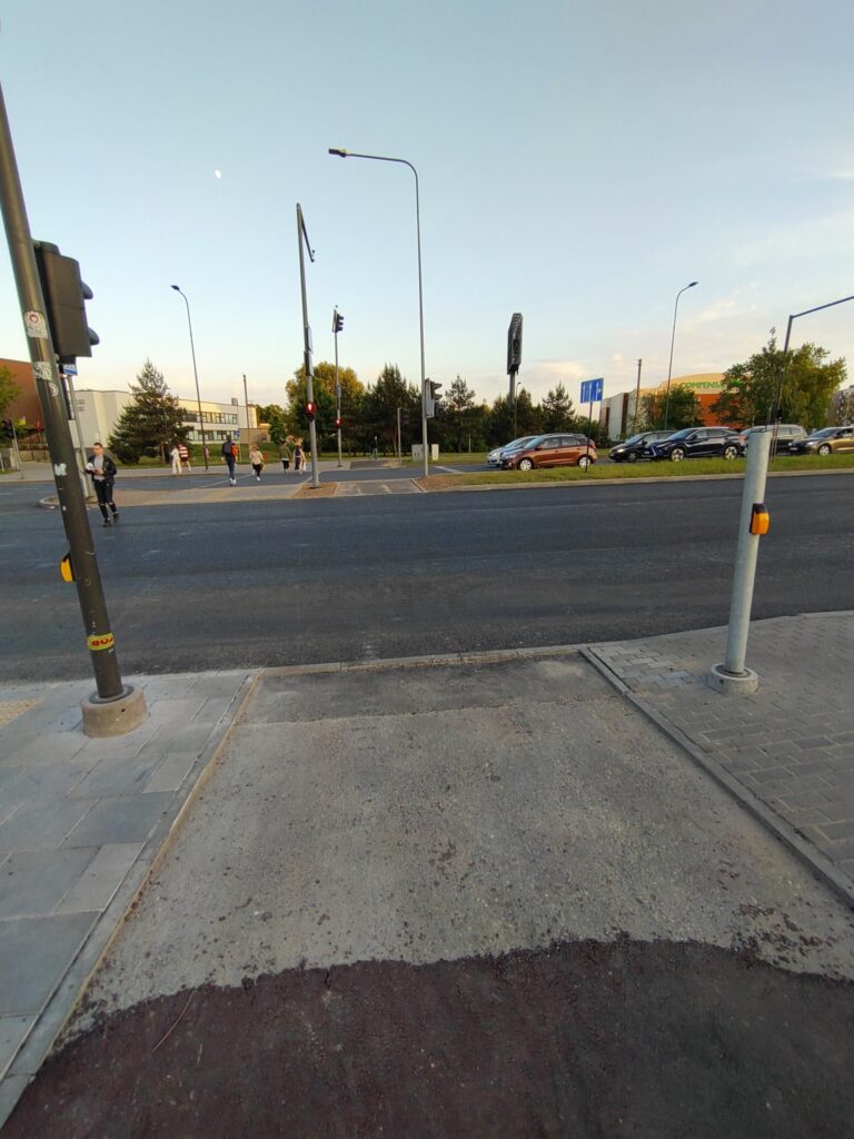 Dviračių tako atkarpa ties Ozo g. 12 (Ozo g.) - Bike path - construction photos