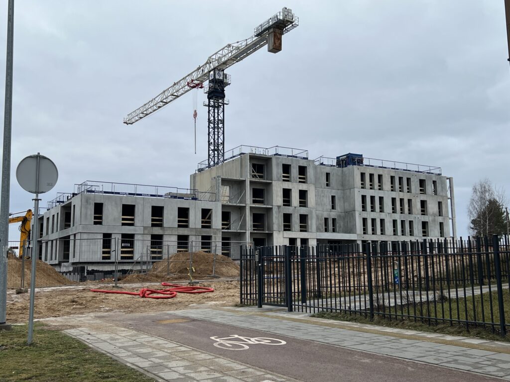 GyvenkiM29 (M. Mažvydo g. 29) - Multi apartment - construction photos