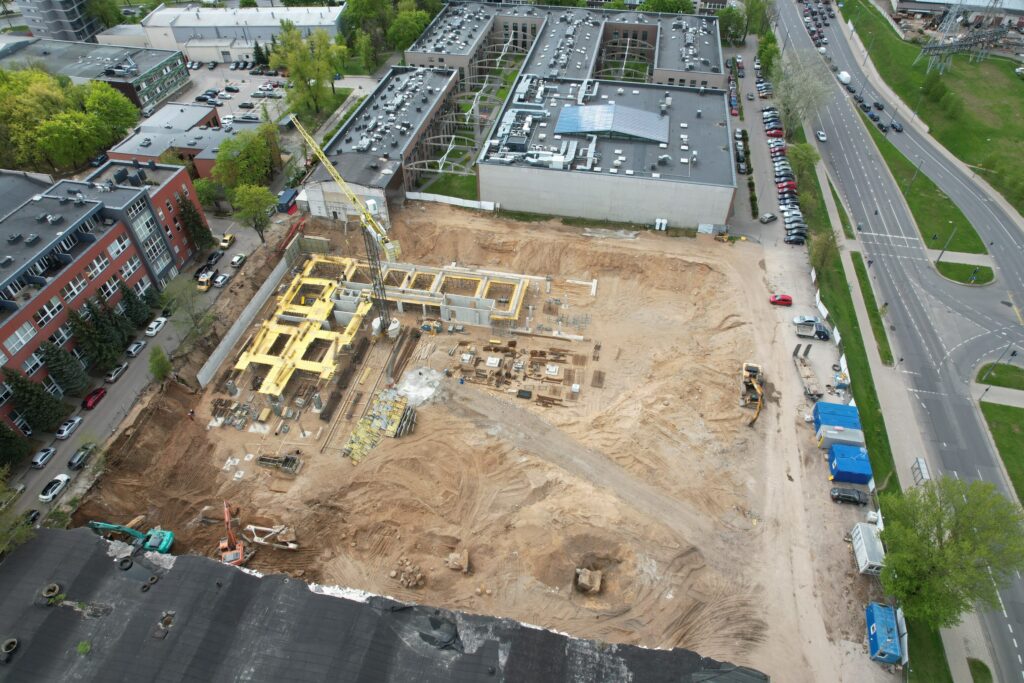 Hill City 1 etapas (Kalvarijų g. 137) - Daugiabutis - statybų nuotraukos