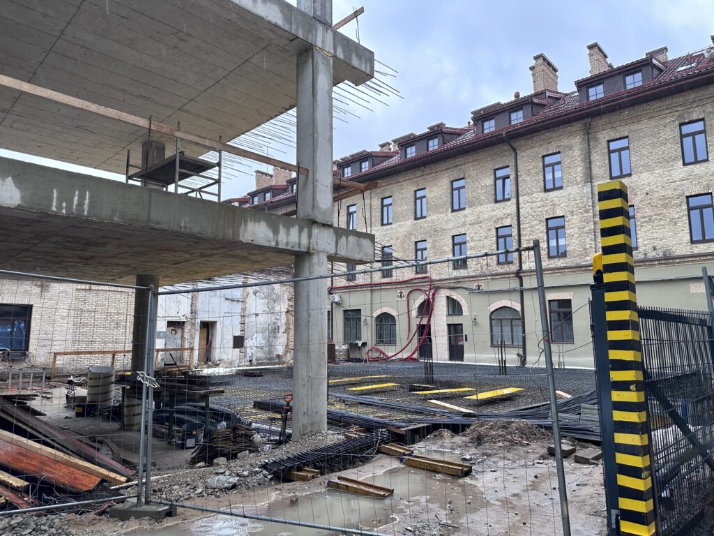 Bazilijonų namai 3 etapas (Bazilijonų g. 3B, 3C) - Multi apartment - construction photos