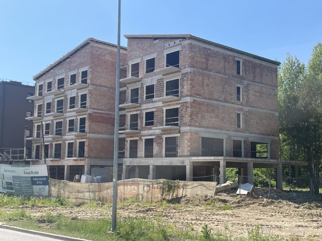 Arčiau miško 2 etapas (1A, 1B) (Girios g. 1G) - Multi apartment - construction photos