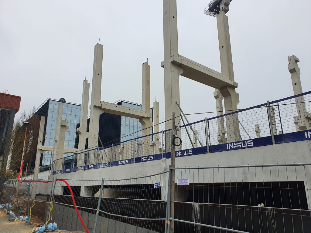 PC PIKAS (Ukmergės g. 221) - Shopping center - construction photos