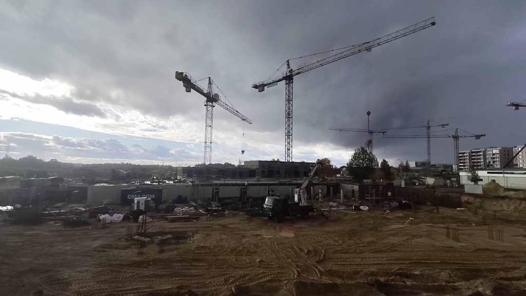 Green Wave 2 etapas (Sakuros) (Pumpėnų g. 2) - Multi apartment - construction photos