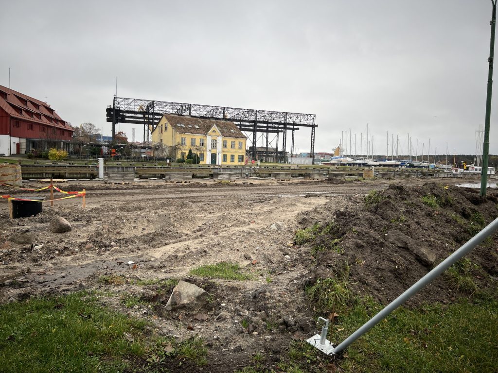 Šiaurės rago skveras (Danės g.) - Park, Kõnnitee, Promenaad - ehituse fotod