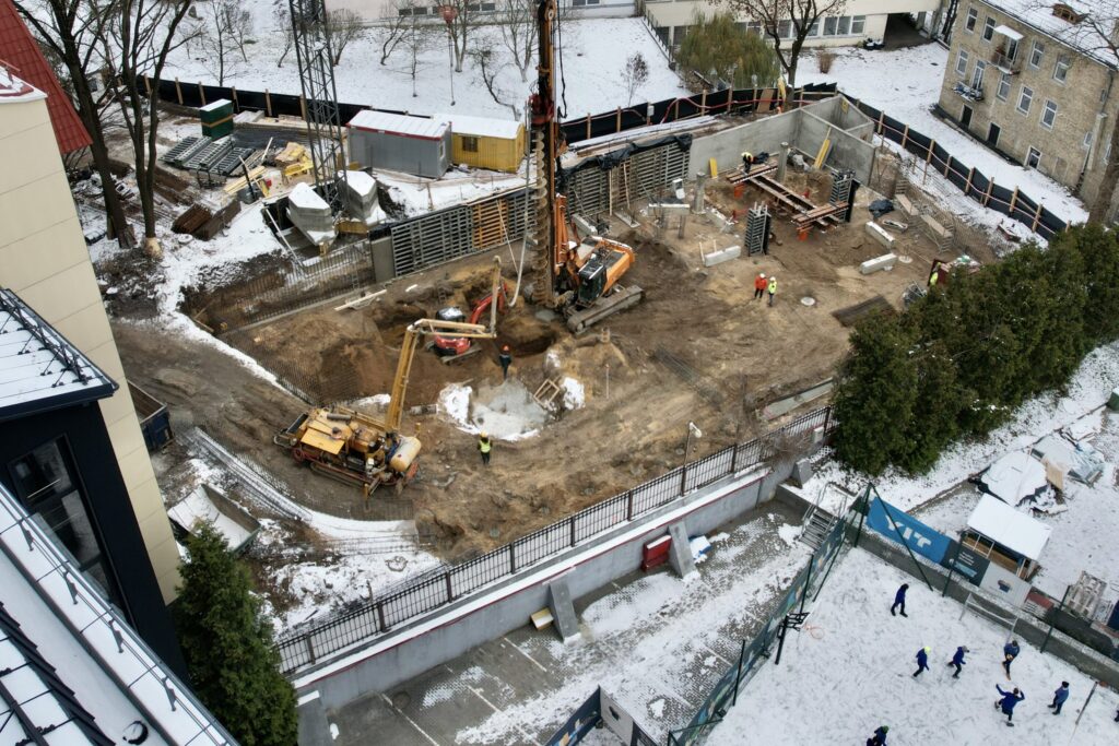 Balstogės universitetas (Aguonų g. 22) - Higher education - construction photos