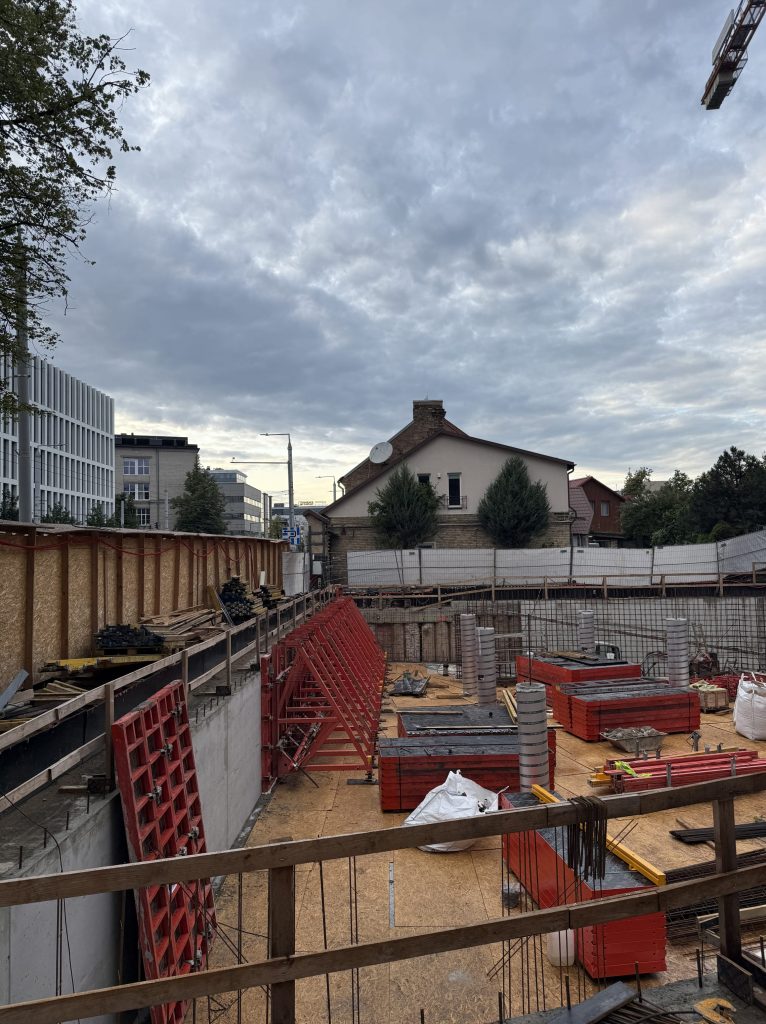 Švitrigailos g. 30 (Švitrigailos g. 30) - Office center - construction photos