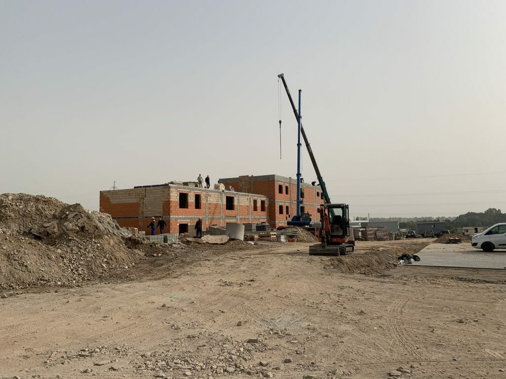 K. Čerbulėno g. 74 (K. Čerbulėno g. 74) - Multi apartment - construction photos