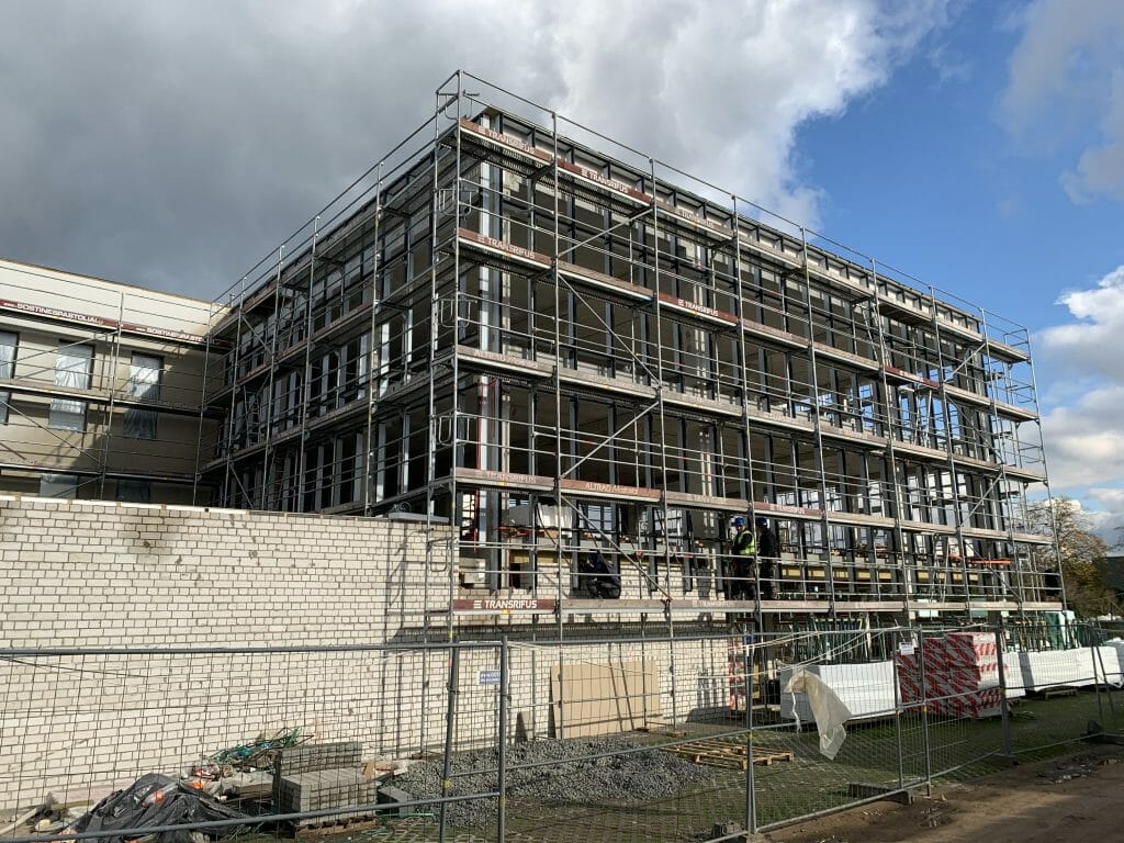 G12 (Šeškinės Sodų g. 12) - Office center - construction photos