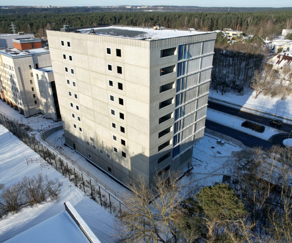 Centrinio archyvo priestatas (O. Milašiaus g. 23) - Administrative - construction photos