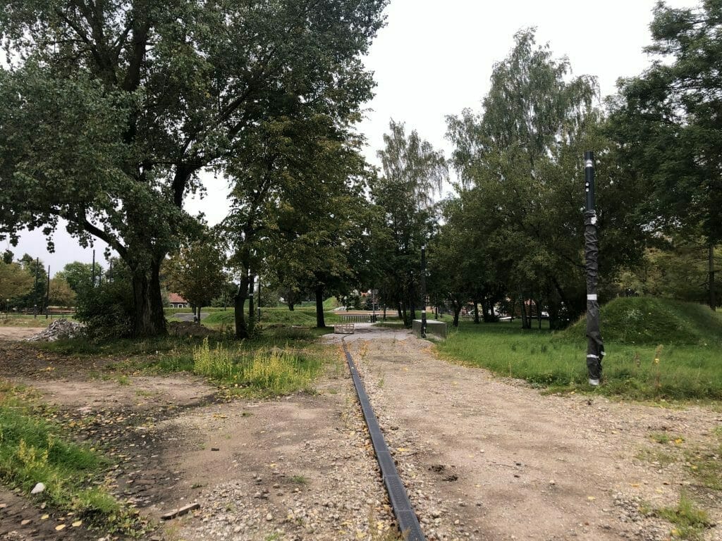 Danės krantinių rekonstrukcija (Danės g.) - Park - construction photos
