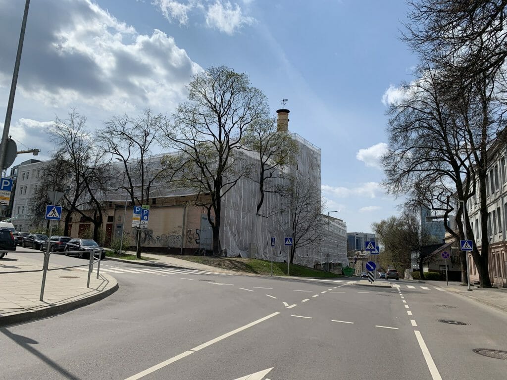 Aludarių g. 1 (Aludarių g. 1) - Office center - construction photos